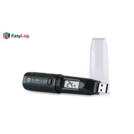 EL-USB-1-LCD Registratore di dati Lascar, IP67, display LCD